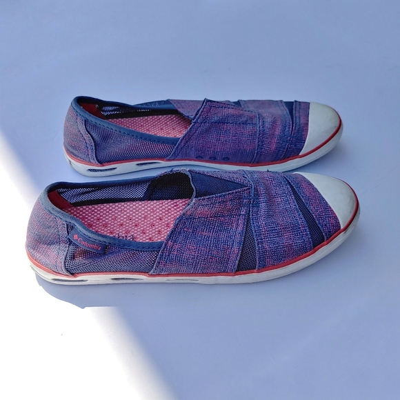 Columbia Vulc N Vent Slip-On Shoe Mesh Size 9 Purple - Picture 4 of 10
